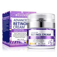 Elbbub 2.5% Retinol Face Cream Anti Aging Treatment Moisturizing Wrinkle Remover Intensive Skin Care Fine Line Repair Day Night Care Lifting