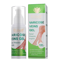 Elbbub Varicose Viens Gel Vasculitis Treatment Cream Leg Repair Fast Relief Spider Stretch Mark Improve Blood Circulation Moisturizing