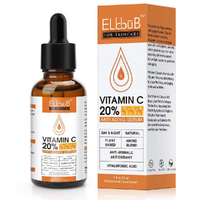 Elbbub Vitamin C Face Serum Anti Aging Wrinkles Skin Repair Dark Spot Hyaluronic Acid Anti Wrinkles Pure Moisturizer Facial