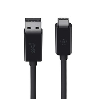 Charge Sync Cable USB Type A to USB Type C 1m Belkin F2CU029BT1M-BLK