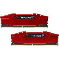 G.SKILL RIPJAWS V 16GB Dual Channel Memory Kit, 8GBx2, DDR4 3000MHz PC4-24000, Intel Z170, 15-16-16-35, Unbuffered, Non-Ecc, Aluminum Heat Spreader, R