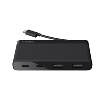 Mini Hub 4 Port USB-C USB-A Belkin F4U090BTBLK