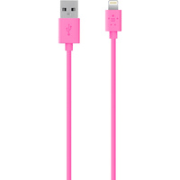 Belkin MIXIT UP Lightning to USB ChargeSync Cable, 1.2m, Pink, Iphone 5/5S/6, IPad 2, Ipod Touch 5