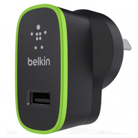 Wall Charger for iPhone Android Black Belkin F8J040auBLK