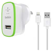 Boost Up Home Charger with Lightning Cable for Apple Belkin F8J125AU04-WHT