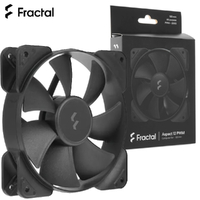 Computer Case Fan 120 mm Fractal Design 12 PWM Black Frame FD-F-AS1-1203