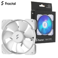 Computer Case Fan 120mm Fractal Design 12 RGB White Frame FD-F-AS1-1208