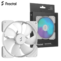 Computer Case Fan 140 mm Fractal Design Aspect 14 RGB White FD-F-AS1-1408