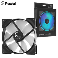 Computer Case Fan 180mm Fractal Design Prisma AL-18 PWM Black Frame FD-FAN-PRI-AL18-PWM