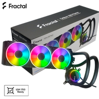 Liquid CPU Cooler Fractal Design Celsius+ S36 Prisma unit Processor Water Cooling FD-W-2-S3602