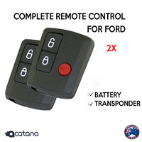 2x Remote Control for Ford XR6 XR8 FPV Models 2002-2010 includes Battery