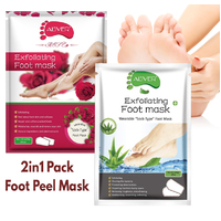 2pcs Foot Peel Mask Exfoliating Feet Milky  Remove Hard Dead Skin Smooth Socks