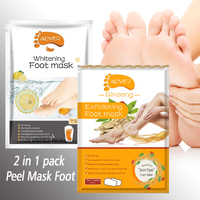 2x Foot Peel Mask Exfoliating Feet Milky  Remove Hard Dead Skin Smooth Socks