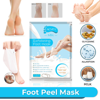 Aliver Exfoliating Foot Peel MASK Soft Feet Hard Dead Skin Remover Smooth Socks Peel Off Calluses Baby Soft Smooth Touch Feet Spa (Pair)