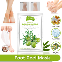 Aliver Exfoliating Foot Peel MASK Soft Feet Hard Dead Skin Remover Smooth Socks Peel Off Calluses Baby Soft Smooth Touch Feet Spa (Pair)