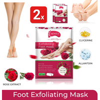 2x Exfoliating Foot Peel MASK Milky Soft Feet Hard Dead Skin Remover Smooth