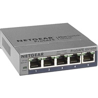 5-port Gigabit Ethernet Switch ProSafe Plus Netgear GS105E-200AUS