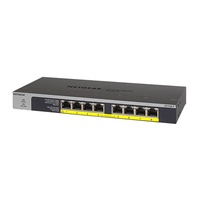 Ethernet Switch Unmanaged 16-Port PoE+ Gigabit 183W Netgear GS116PP-100AJS