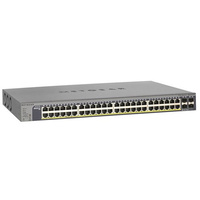 Netgear, 48-port Gigabit Smart Switch with PoE and 4 SFP Ports