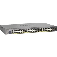 48-Port 380W Gigabit Poe+ Ethernet Smart Managed Pro Switch With 4 Sfp Netgear