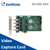 Geovision Video Capture Card Surveillance System PCI Exp HD-SDI DVR GV-SDI-204