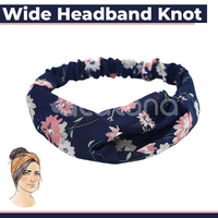 Headband Hair Band Soft Wide Hairband Women Sports Girls Head Yoga Stretch Knot
