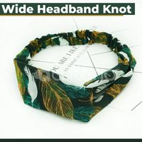 Headband Hair Band Soft Wide Hairband Women Sports Girls Head Yoga Stretch Knot