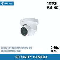 Security Camera TVI Home Camera 2MP Full HD 1080p CMOS IR LED HD-TV06VTL