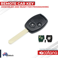 Remote Car Key for Honda CR-V 2007 - 2012 Complete ID46 Transponder Chip 313 Mhz HON66 Blade 2 Button