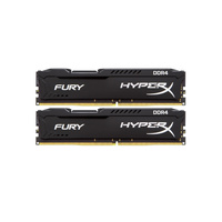 Kingston HyperX FURY Black 8GB (2x4G) DDR4 2666MHz NON-ECC CL 15 DIMM Kit of 2 Modules