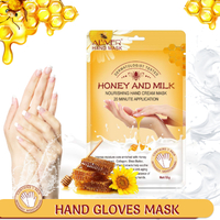 Aliver Hand Moisturizing Gloves Cream Mask Cracked Soft Peel Dry Hard Skin Repair Nail