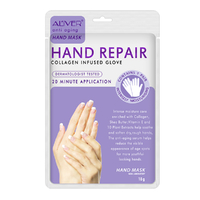 Aliver Hand Moisturizing Gloves Repair Dry Cracked Hands Renew Cream Mask Soft Peel