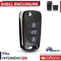 Remote Flip Car Key Shell Suitable for Hyundai i20 2008 - 2014 Case