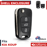 Remote Car Key Shell for Kia Koup 2009 - 2014