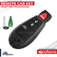 Complete Remote Car Key for Jeep Grand Cherokee Chrysler Dodge VW 433Mhz ID46 4B