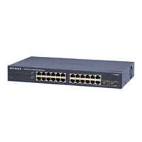 Netgear JGS524 ProSafe 24-port Gigabit Rackmount Switch Office Network