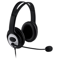 Headset with Microphone Noise Cancelling USB Stereo Black Microsoft LX-3000 JUG-00017