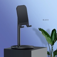 Universal Desk Stand Holder For Mobile Phone Tablet Tilt Adjustable Black