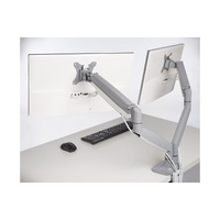 Adjustable Dual Monitor Arm swivel and rotation Kensington SmartFit K55471WW