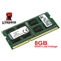 Kingston ValueRAM 8GB 1600MHz DDR3L (PC3-12800) 1.35V Non-ECC CL11 SODIMM Intel Laptop Memory
