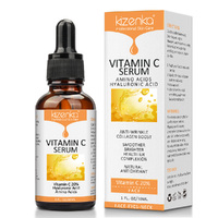 Kizenka 20% Pure Vitamin C Face Serum Hyaluronic Acid Anti-Aging Wrinkles Skin Repair Retinol Antioxidant Moisturizer Facial Skin Care Repair