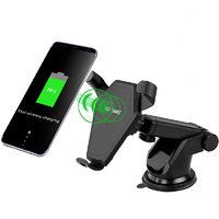 Quick Qi Car Charger QC 2.0 Wireless 10W Fast Boat for iPhone Samsung Kome N9C