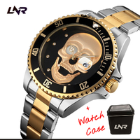 Fashion Men Watches Stainless Steel Date Waterproof Business Quartz Wrist Watch