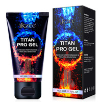 Ikzee Titan Gel for Men Man Intimate Care Cream Hydration Skin Comfort Male, 50ml