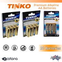 20x AA Batteries Battery Alkaline Pack LR6 Professional Tinko for Toys Remote