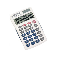 Canon LS-330H 8 Digit Compact Pocket Size Business Calculator with Angled LCD
