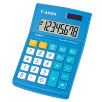 Canon Mini-Desktop 8 Digit Calculator Blue