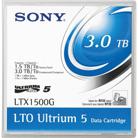 Sony LTO-5 Ultrium 5Gen 1.5TB/3TB High-Speed (up to 280MB/s) Data Tape Cartridge Media Memory Unit