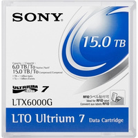 Sony LTO-7 Ultrium 7Gen High-Capacity 6TB/15TB(Compressed) Data Tape Cartridge with Case