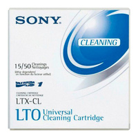Sony Universal Cleaning Cartridge for LTO (Linear Tape-Open) Ultrium Drives, Up to 50 cleanings cycles